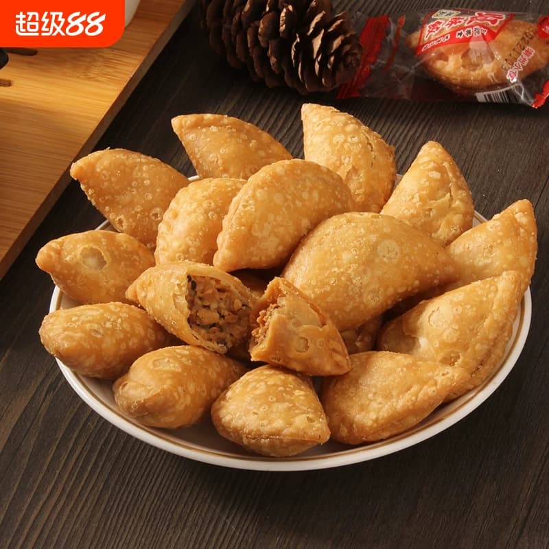 潮汕特产零食小吃油酥饺油角酥角炸饺子潮州休闲年货传统糕点美食