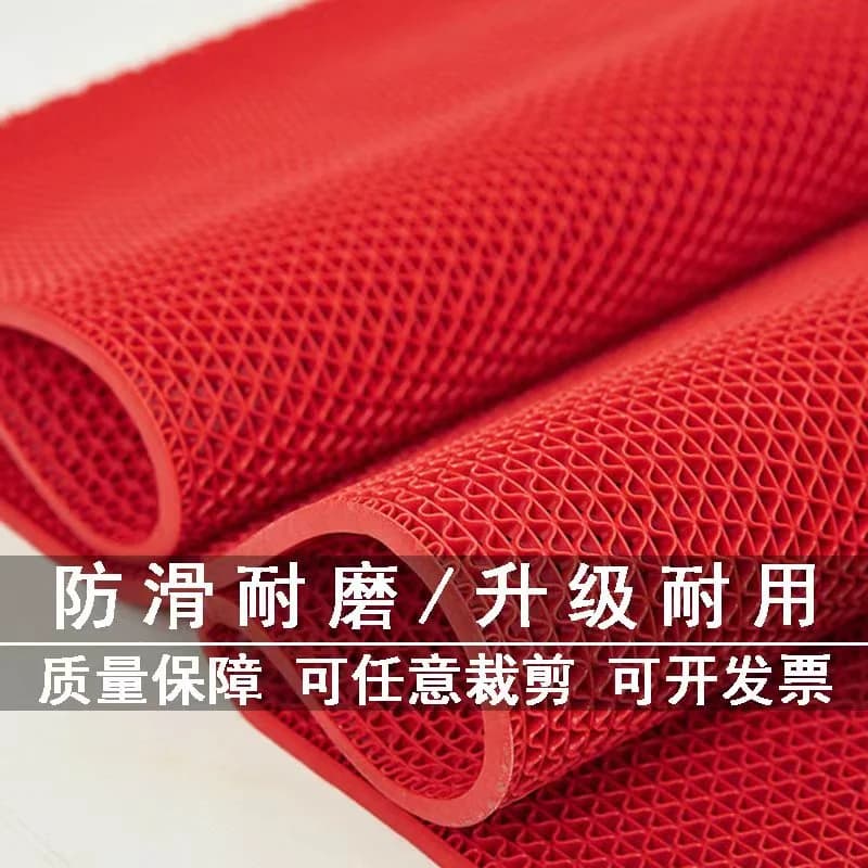 防滑地垫镂空塑料pvc隔水垫厨房浴室厕所防滑垫室外商用地毯门垫