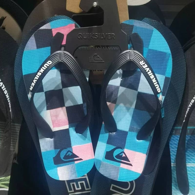 现货Quiksilver2026新款夏季男童平跟凉拖休闲防滑防臭耐磨人字拖