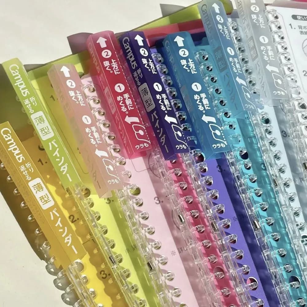 日本KOKUYO国誉Smartring活页本超薄B5可拆卸活页夹笔记本子