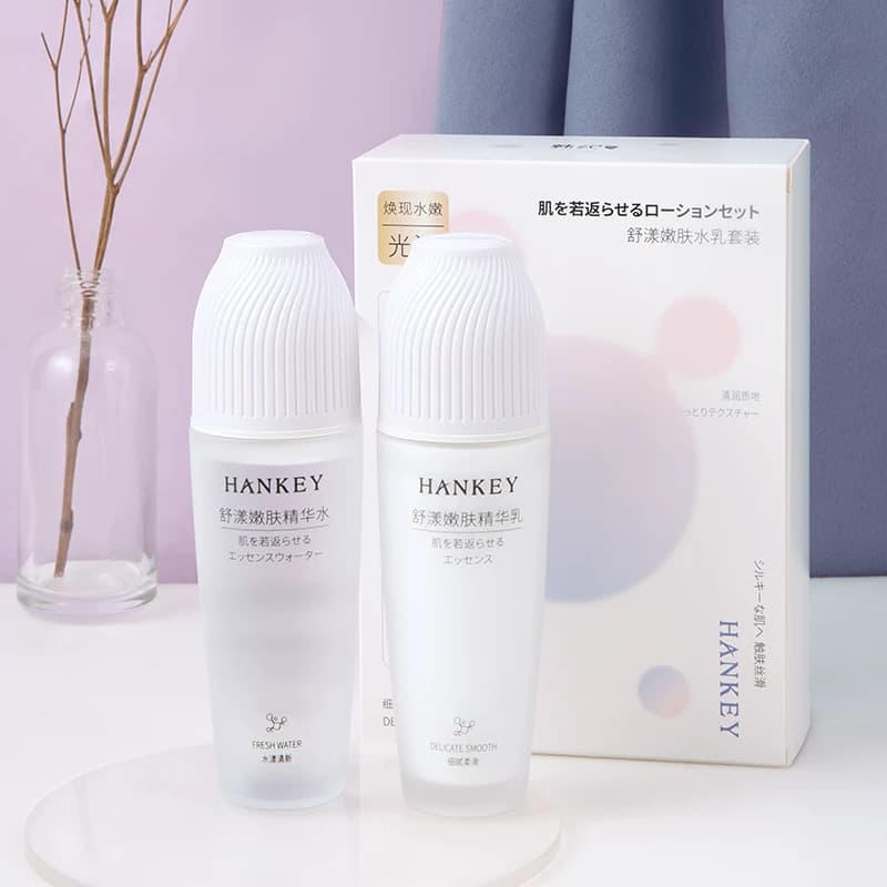 水乳套装干油皮熬夜修护补水保湿舒缓学生油痘肌油皮男女CS