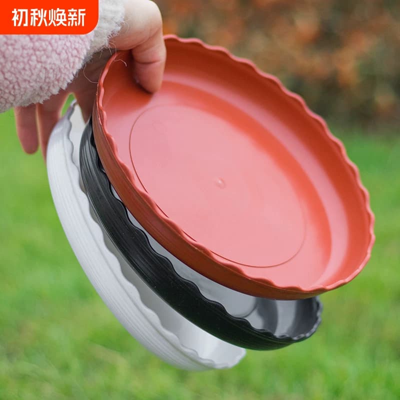 花盆托盘塑料花盘加厚底盘垫接水盘花盆垫底多肉圆形底托花盆底座