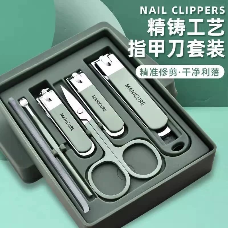 指甲刀套装全套家用单个防飞溅指甲钳修脚神器斜口指甲剪刀修剪