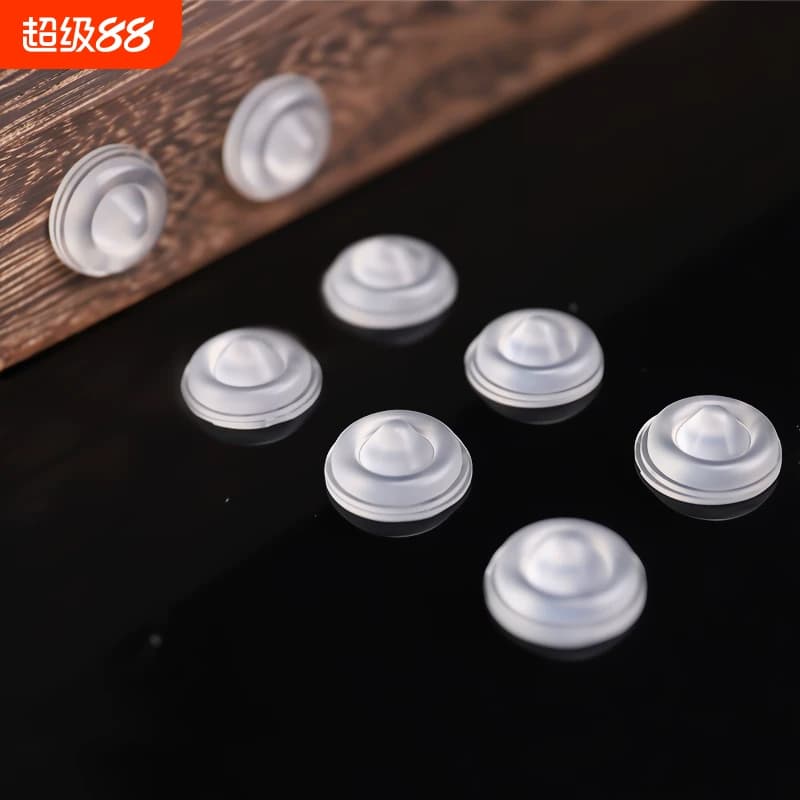 橱柜门防撞垫消音颗粒防撞粒硅胶垫透明防滑防撞胶粒缓冲保护床头