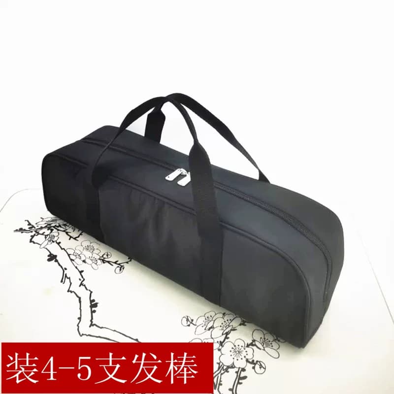 简约电卷发棒收纳包黑色防水防烫便携跟妆包化妆师盯妆包剧组婚礼