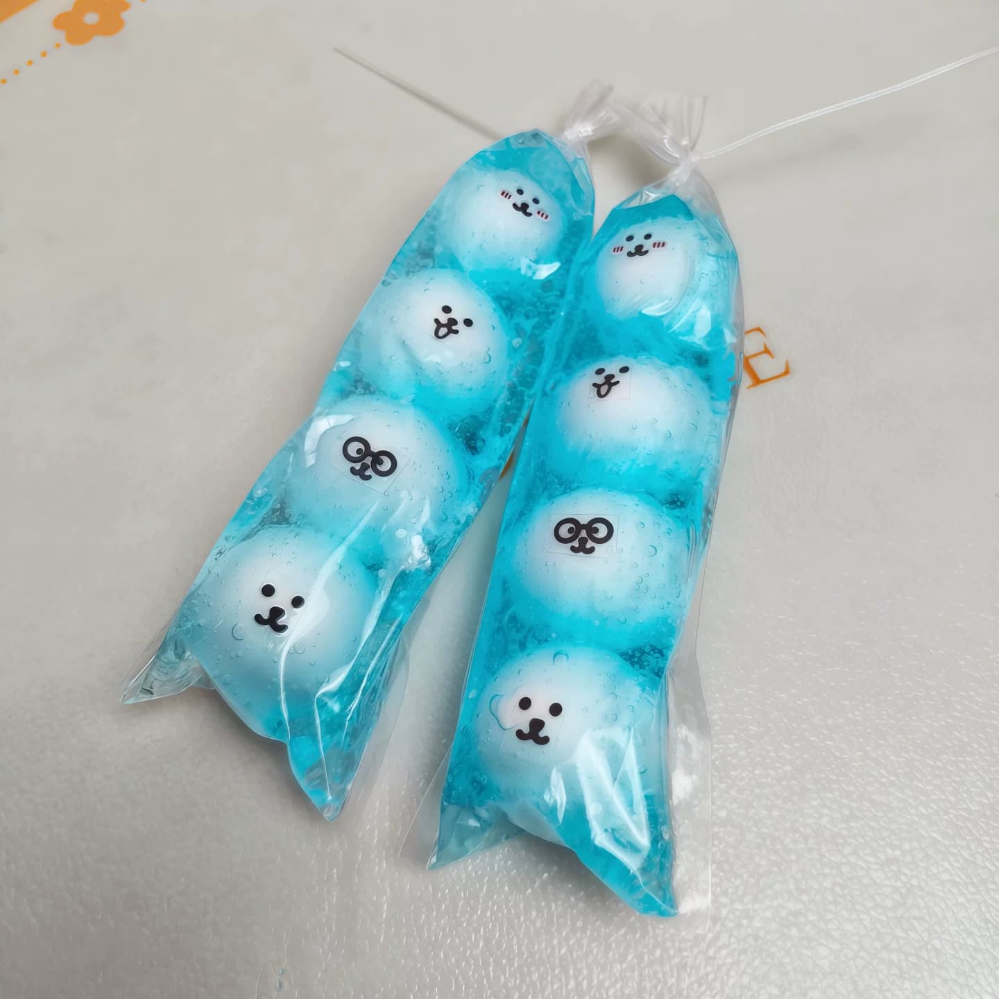 桂花圆子手作袋解压玩具高颜值可爱学生减压便宜手作脆皮球捏捏乐