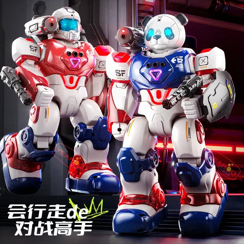 ai机器人玩具儿童变形金刚人形机身可编程智能宝宝陪伴3-6岁玩具