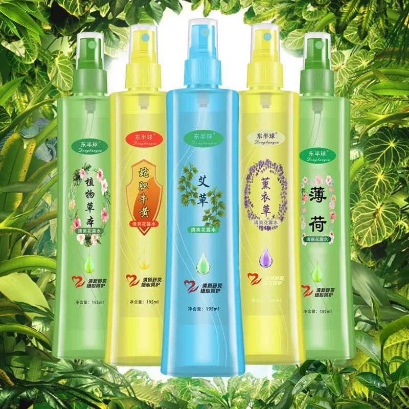 艾草花露水蚊不叮驱蚊清凉驱蚊液植物喷剂驱蚊水