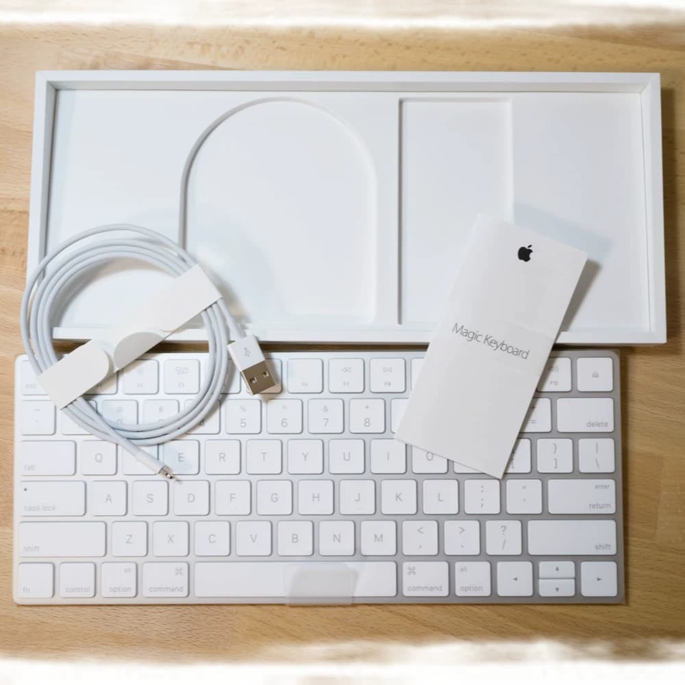 苹果无线蓝牙键盘pro笔记本电脑ipad magicKeyboard3妙控id USB-c