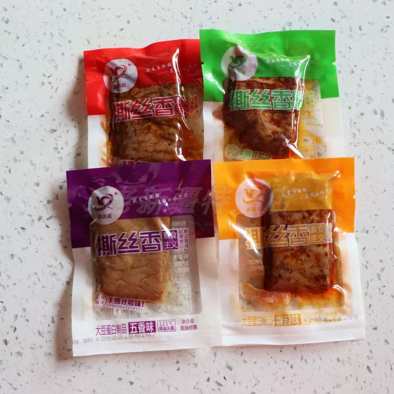 新疆哈巴河新远诚手撕大豆拉丝蛋白豆干五香香辣烧烤麻辣味散称
