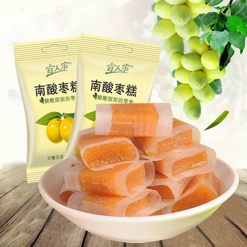 宜人家南酸枣手工土特产酸枣糕500g江西农家自制孕妇儿童零食健康