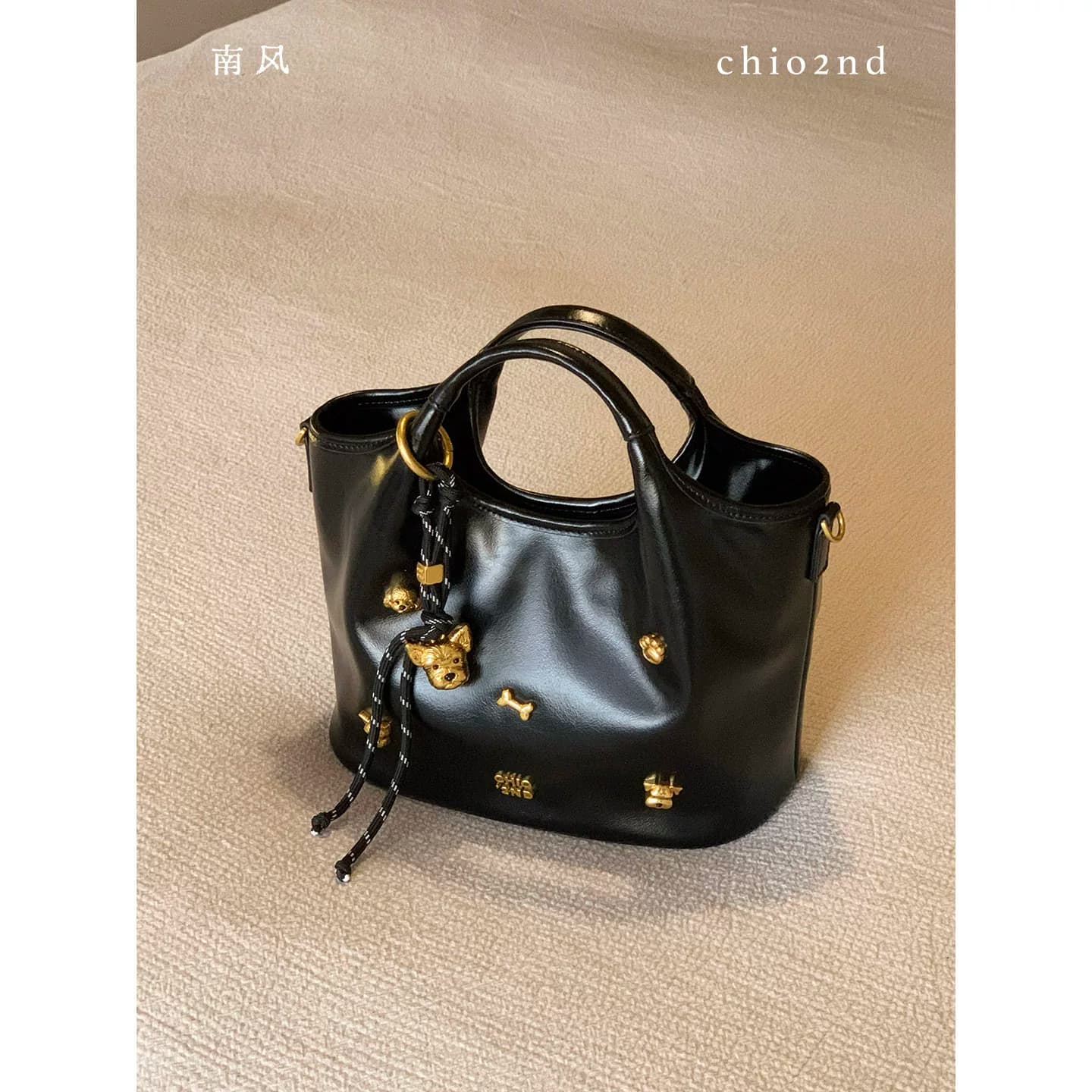 南风chio2nd 面包小狗 海德公园托特包包女款通勤手提单肩斜挎包