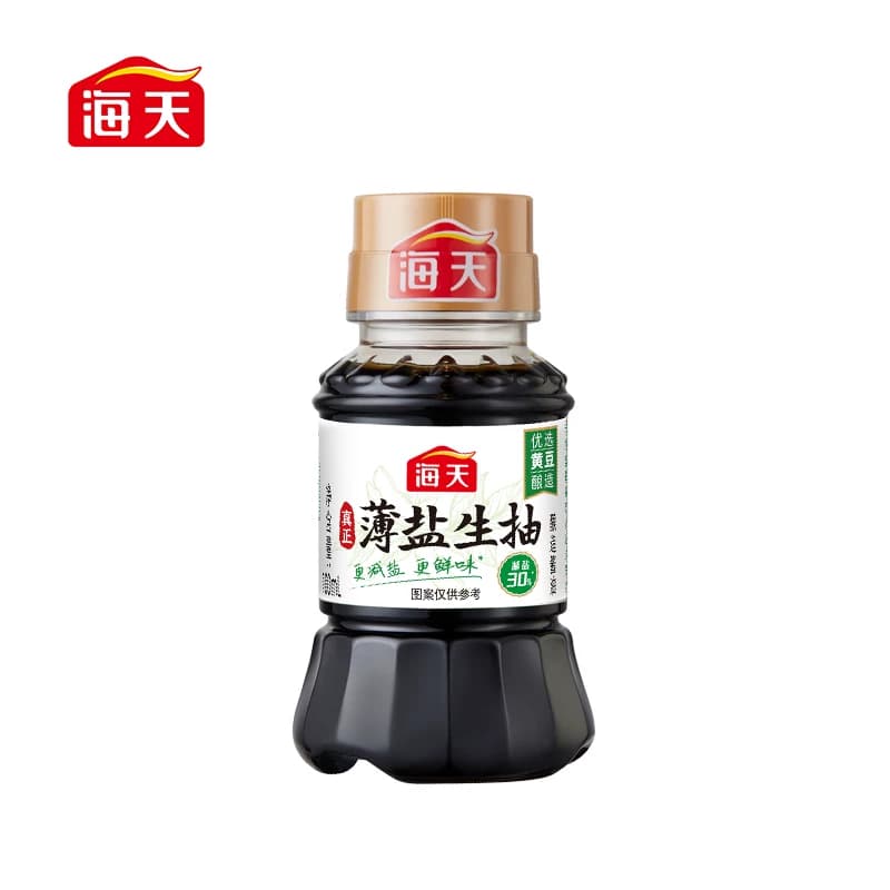 【天猫U先】海天薄盐生抽100ml非转基因黄豆酿造生抽酱油提鲜增味 - 缩略图2