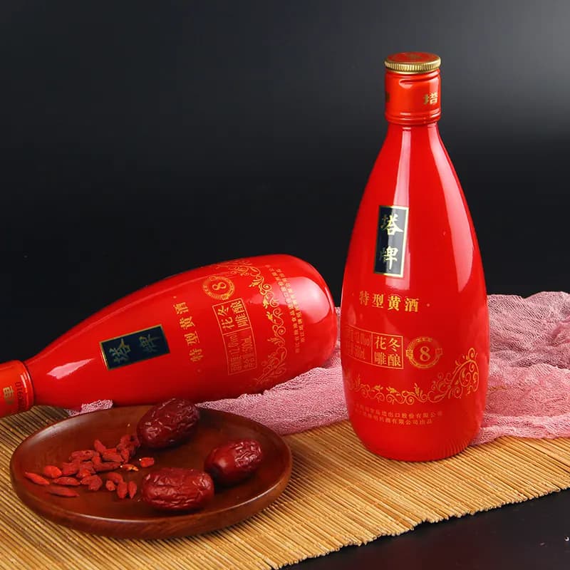 塔牌八年手工冬酿花雕酒500ml*6瓶装整箱黄酒绍兴老酒糯米黄酒 - 缩略图4