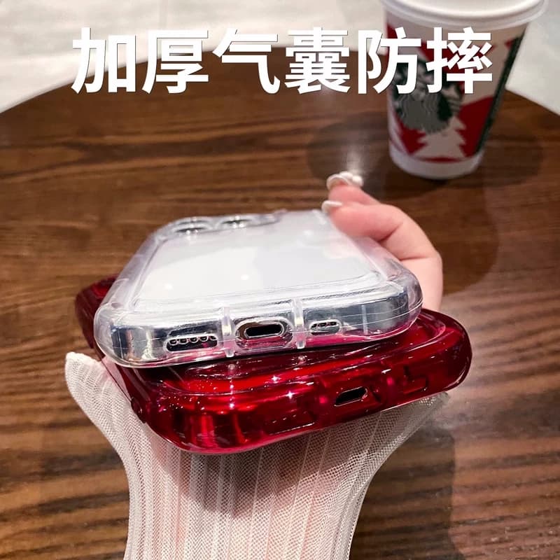 小众X200s椭圆X100适用vivoS17/S60手机壳S50/X90加厚X300s气囊S30肥皂S15气垫S10防摔X80简约X70透明高级s19 - 缩略图5