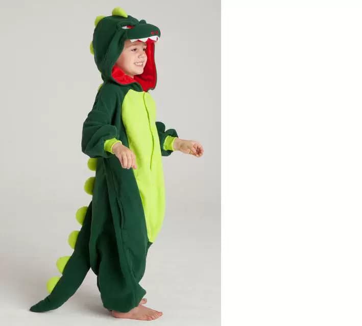 出口外贸儿童恐龙连体睡衣浣熊狐狸骷髅猴成人万圣节演出服onesie - 缩略图4