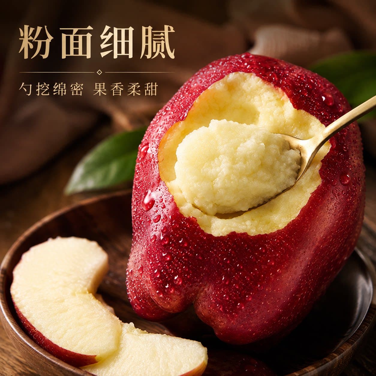 甘肃天水花牛苹果新鲜水果当季正宗平果红蛇粉面丑果孕妇整箱包邮 - 缩略图2