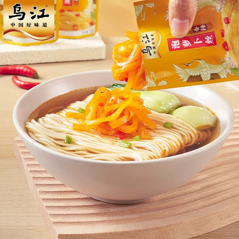乌江泡萝卜丝15g*1袋香辣咸菜小包装配粥下饭拌面鲜 - 缩略图3