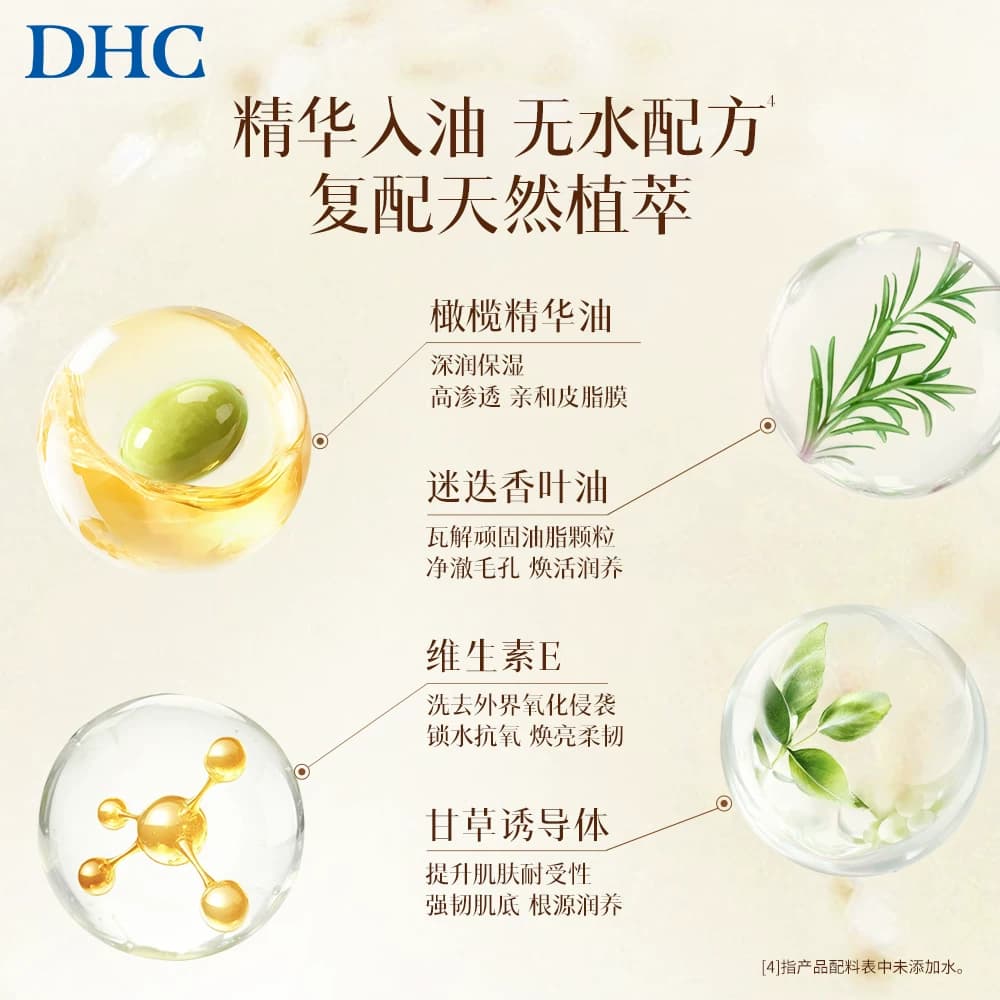DHC橄榄卸妆油  三合一温和卸妆乳化快日本进口官方旗舰店正品 - 缩略图3