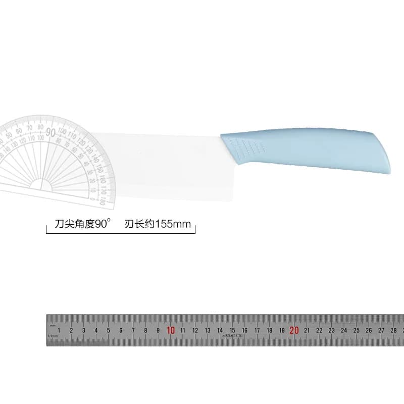 利瓷陶瓷菜刀水果刀切肉片刀寿司刀锋利免磨无锈婴儿辅食刀送刀鞘 - 缩略图5