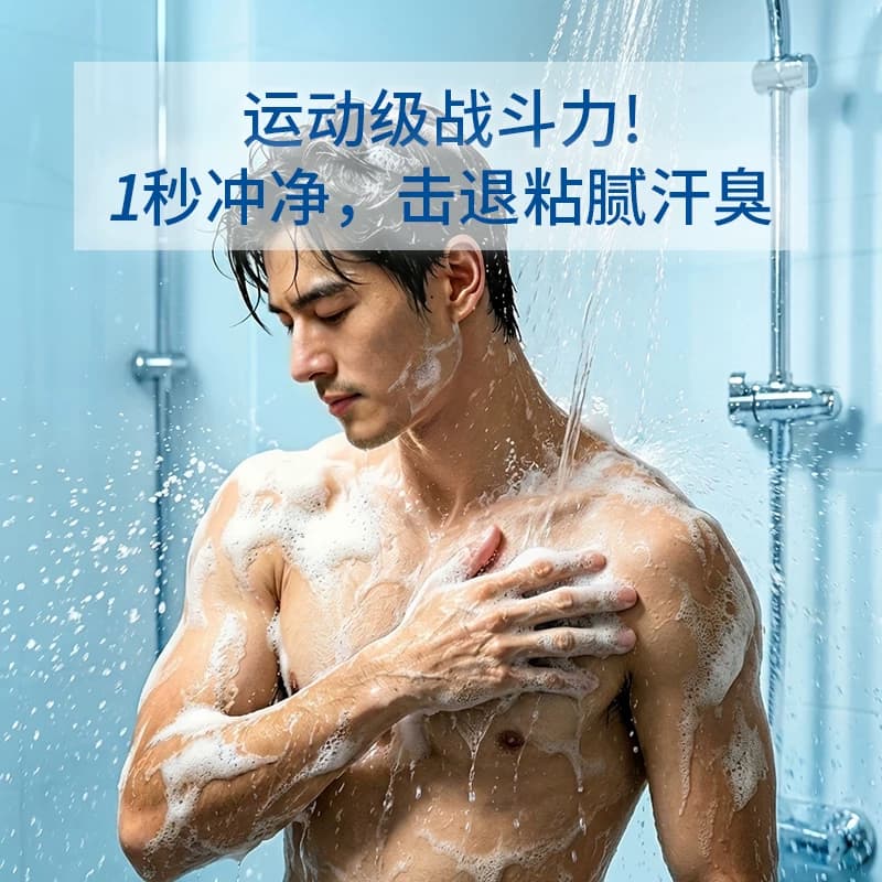琴叶海藻酵素洁净运动沐浴露男女清爽控油净肤去油持久留香易冲洗 - 缩略图4