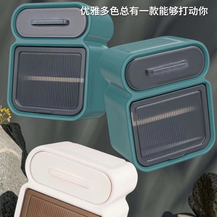 卫生间纸巾盒免打孔防水厕纸盒抽纸盒厕所卫生纸卷纸置物架壁挂式 - 缩略图5