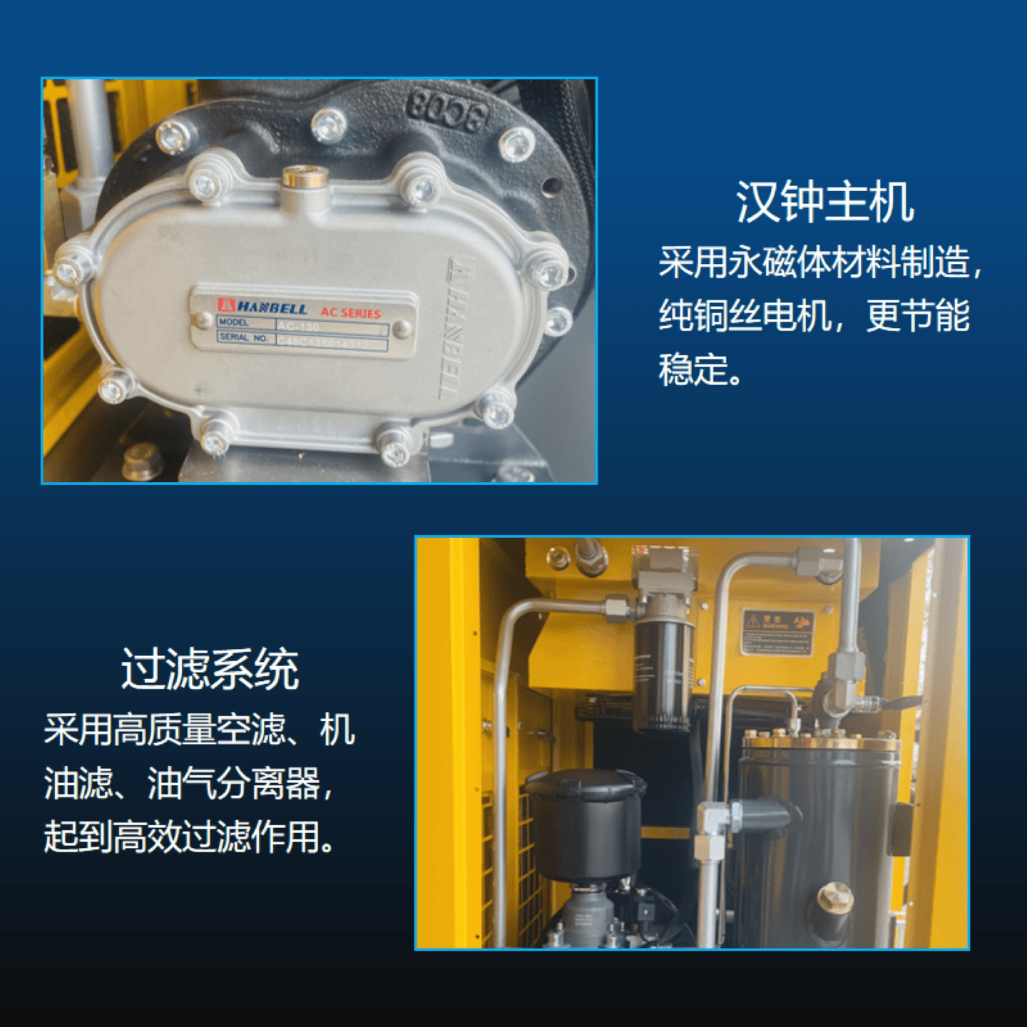 东莞捷豹永磁变频螺杆式空压机7.5KW15/22/37千瓦静音工业压缩机 - 缩略图4