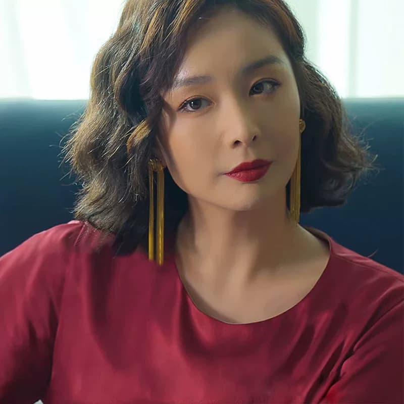 狂飙陈书婷高叶大嫂同款流苏耳环气质时尚长款夸张耳饰轻奢高级感 - 缩略图2