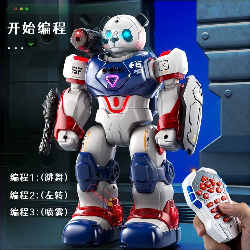 ai机器人玩具儿童变形金刚人形机身可编程智能宝宝陪伴3-6岁玩具 - 缩略图3