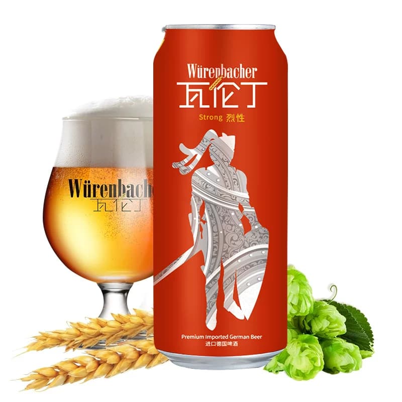 瓦伦丁烈性啤酒500ml*24听整箱装德国原装进口啤酒 - 缩略图4