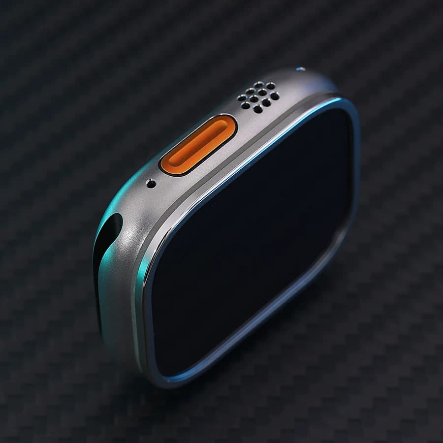 星图适ultra49mm钛合金边框applewatch11铝金属壳苹果不顶膜天线钢化膜一体iwatch1235789se不锈钢保护套隐形 - 缩略图3