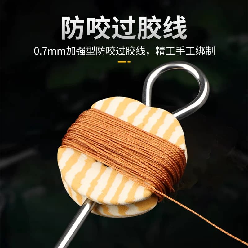 甲鱼线组甲鱼钩全套钓老鳖针绑好王八钩专用神器鲶鱼黑鱼团水鱼钩 - 缩略图4