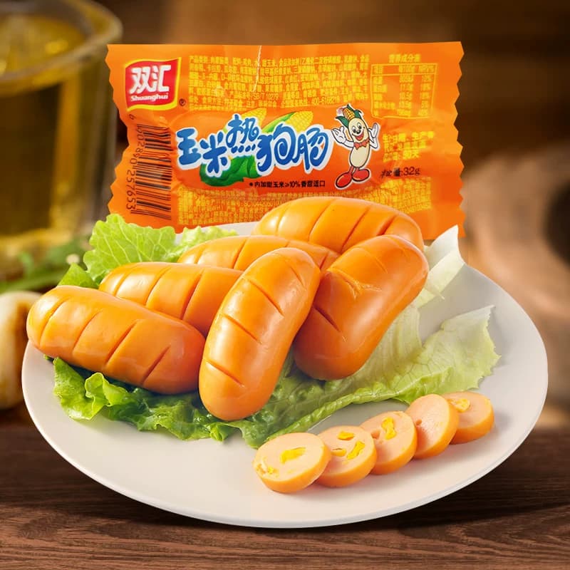 双汇火腿肠玉米热狗肠香辣香脆肠即食香肠解馋零食品休闲小吃批发 - 缩略图2