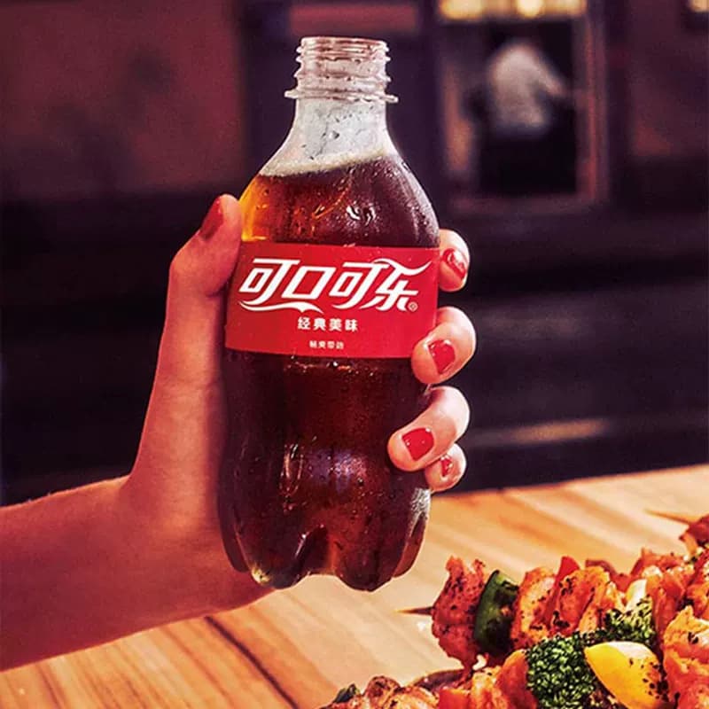 可口可乐经典款迷你碳酸饮料汽水小瓶装解渴办公室水饮300ml*2瓶Z - 缩略图3