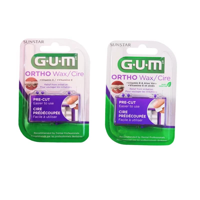 GUM进口正畸保护蜡2盒牙套蜡矫正牙齿牙箍托槽黏膜保持器牙蜡护龈 - 缩略图5