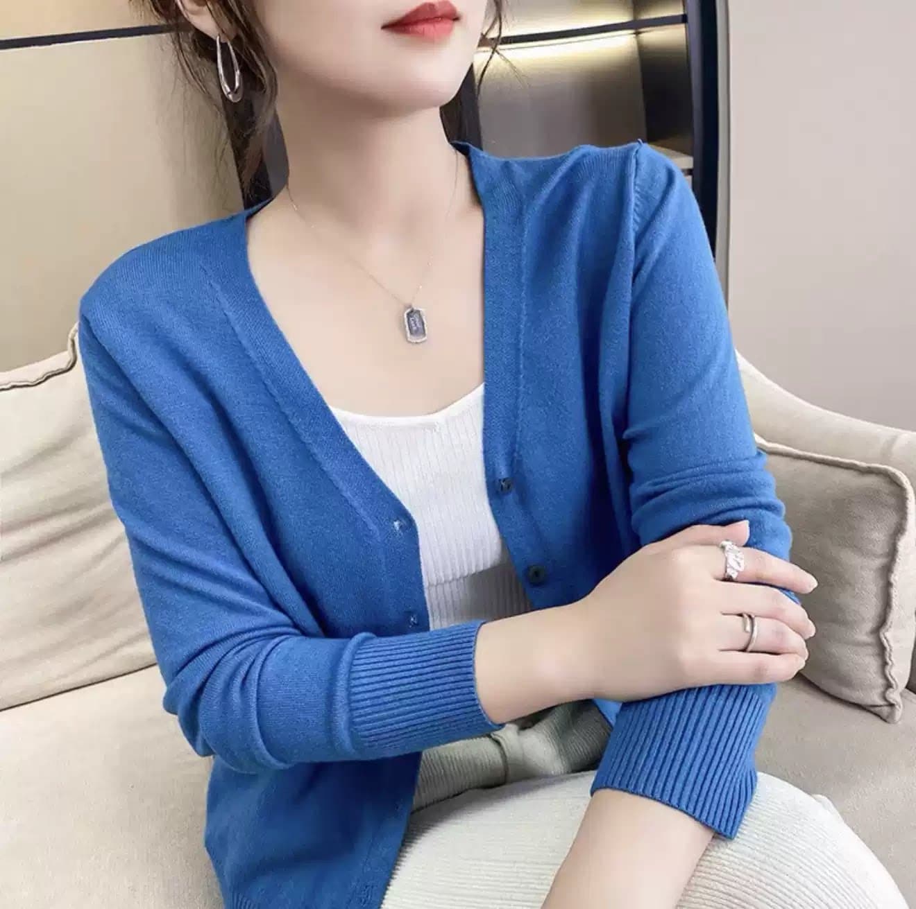 2026秋季新款半高圆领套头大码宽松百搭打底FR - 缩略图4
