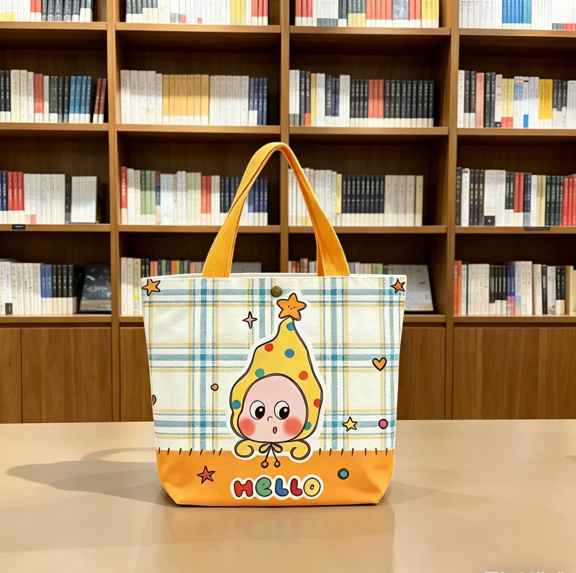 伴手礼手提袋毕业星星人帆布学生金榜题名儿童节生日礼品袋幼儿园 - 缩略图3