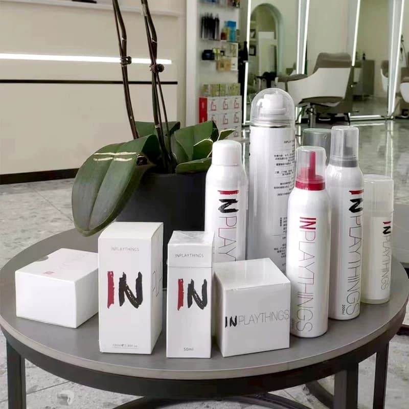 IN沙龙造型品定型喷雾发泥发蜡泡沫发蜡油头啫喱发胶护发精油蓬松 - 缩略图4