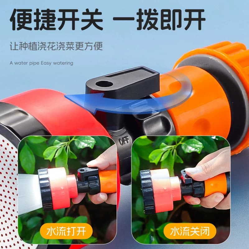 农用洒水浇地浇菜园林浇水浇花雾化育苗花洒水枪4/6分1寸菌菇喷头 - 缩略图4