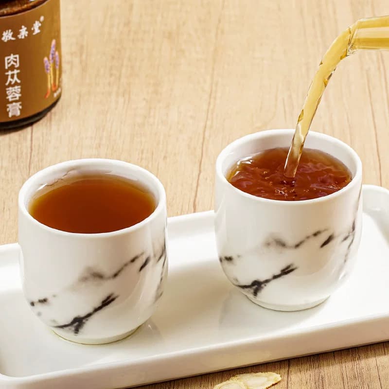 A敬亲堂人参肉苁蓉膏黄芪党参山茱萸男人男用官方正品 - 缩略图4