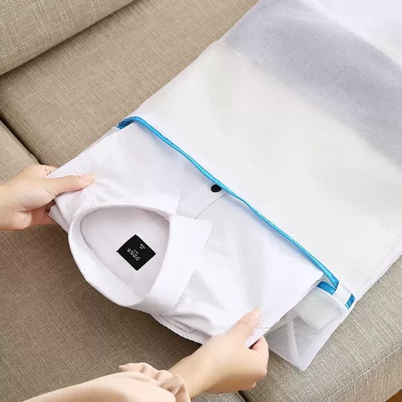 3件套专用防变形洗衣袋家用加大洗衣服网袋护洗袋内衣网兜洗衣机 - 缩略图4