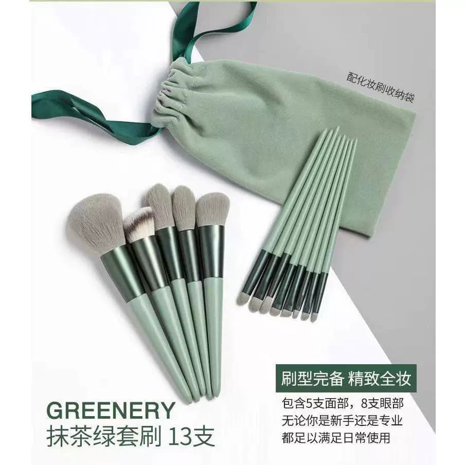 13件套化妆刷套装眼影腮红散粉高光修容唇刷美妆工具 - 缩略图2
