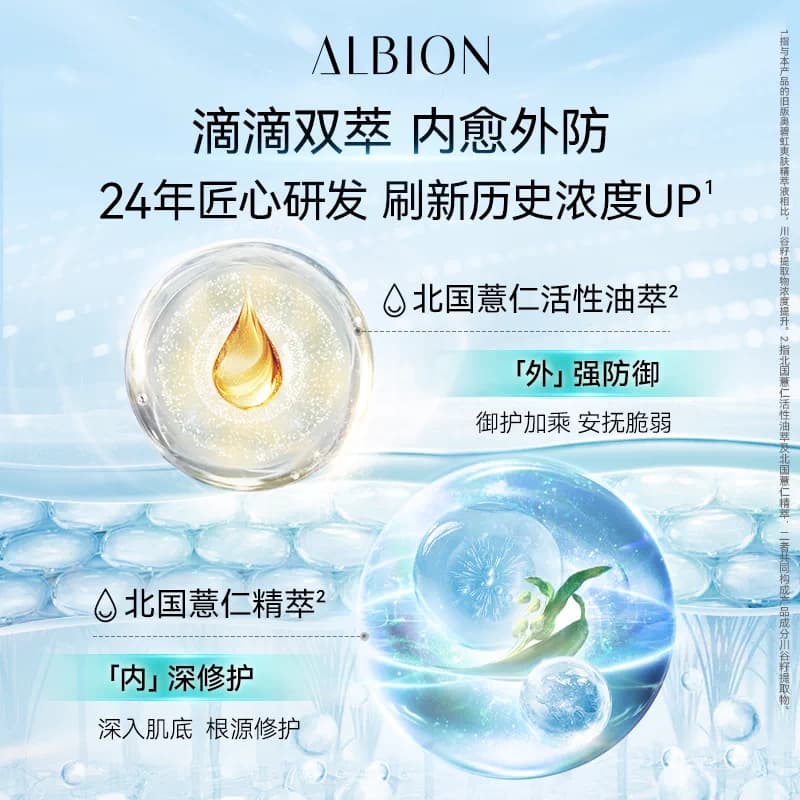 澳尔滨健康水精华水爽肤水补水祛痘化妆水保湿水护肤修护官方正品 - 缩略图4