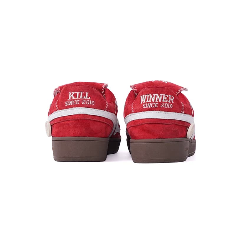 【赵昭仪同款】KILLWINNER 红丝绒德训鞋 低帮鞋 男女同款 潮牌KW - 缩略图4