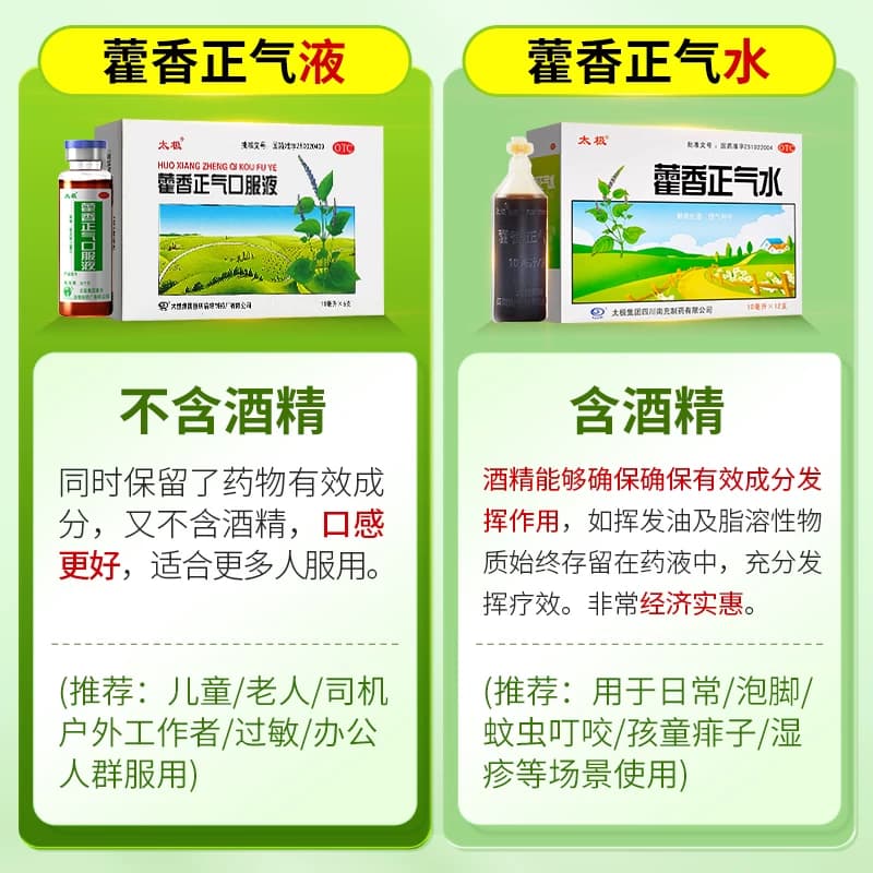 【百亿】国药太极藿香正气水口服官方旗舰店老牌子祛湿解暑泡脚 - 缩略图4