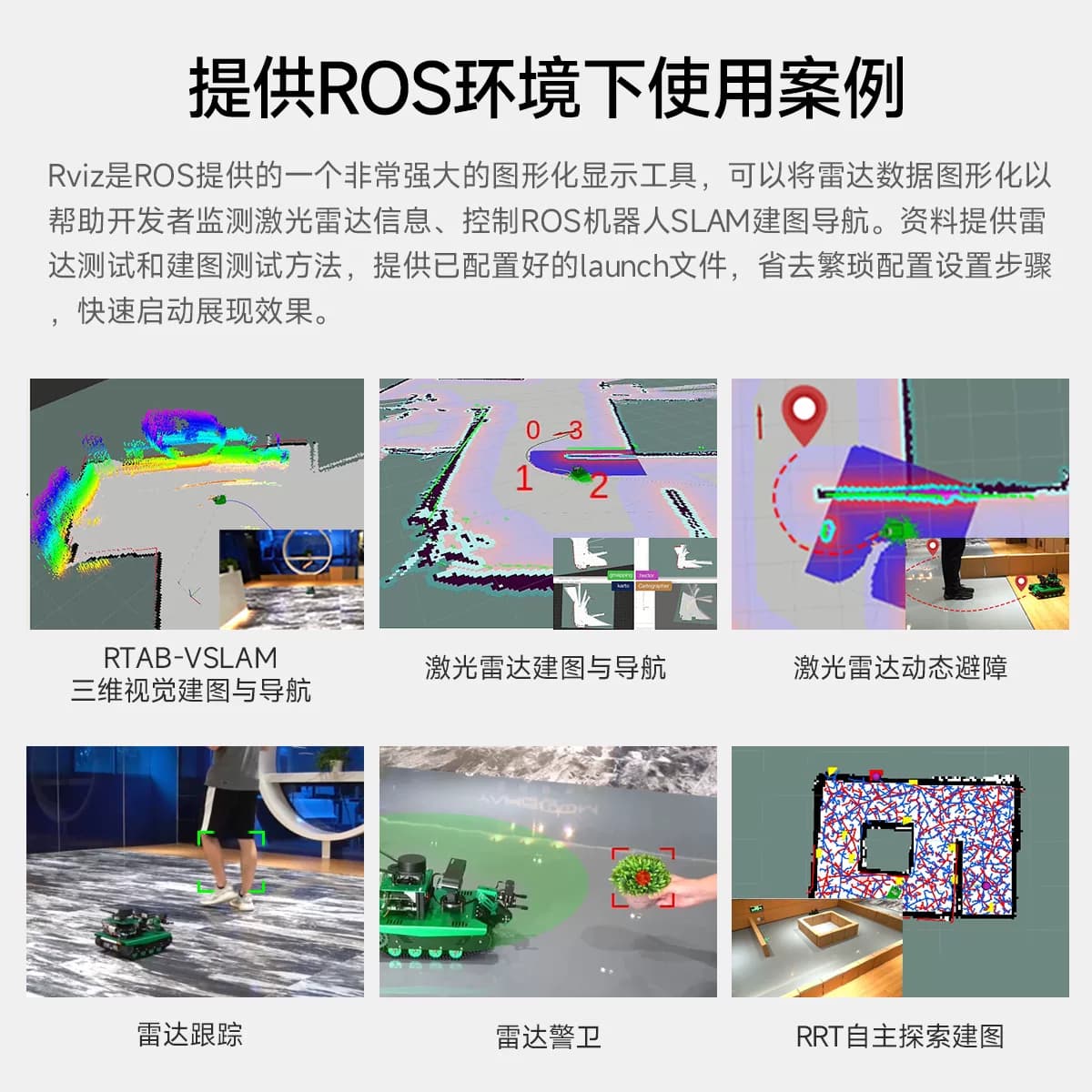 思岚官方RPLIDAR激光雷达传感器ROS小车SLAM导航建图测距A1 C1 S3 - 缩略图4