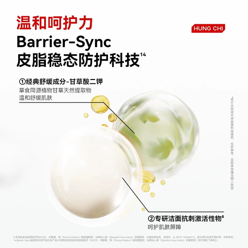 【王源同款】红之小亲净洁面乳控油氨基酸洗面奶深层清洁毛孔温和 - 缩略图4