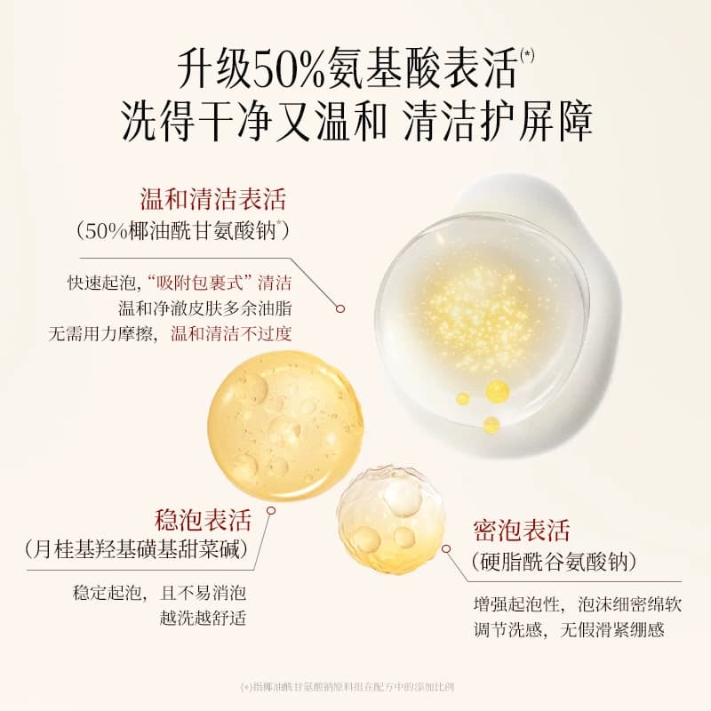 【亲肤不假滑】稀物集松茸菌菇氨基酸洗面奶女油皮清洁干皮洁面乳 - 缩略图4