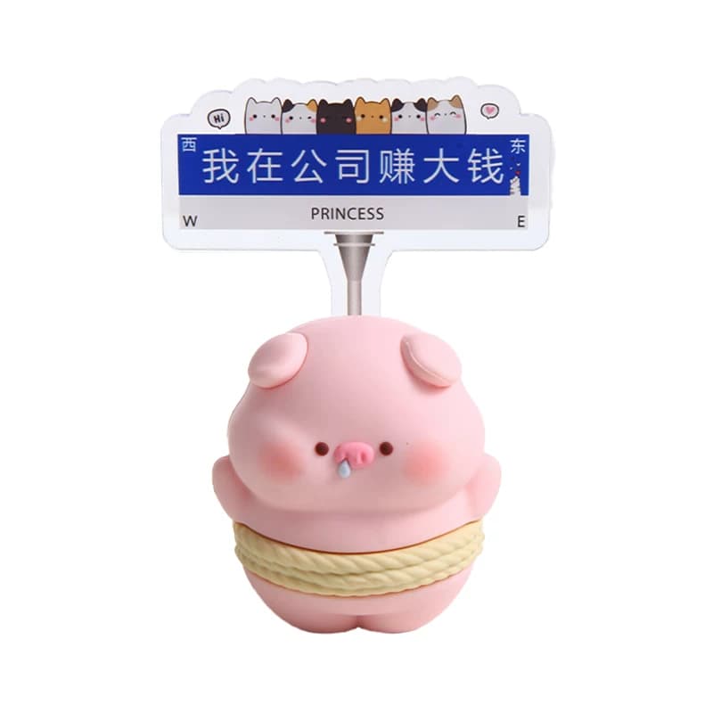上班办公室桌面小动物摆件电脑工位装饰情绪稳定神器解压好礼物女 - 缩略图5