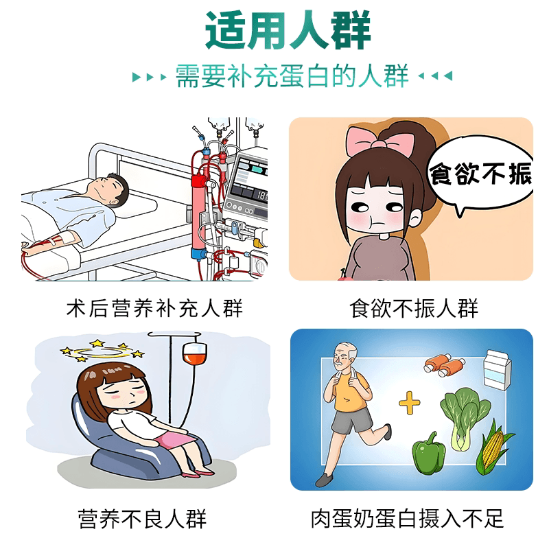 透维安蛋白粉分离乳清透析营养粉术后补充0磷0钾肾友营养补充专用 - 缩略图2